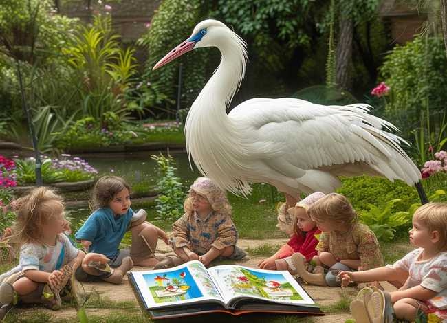 丹顶鹤儿童故事3-6岁睡前听故事书（幼儿园丹顶鹤的故事主题教案）