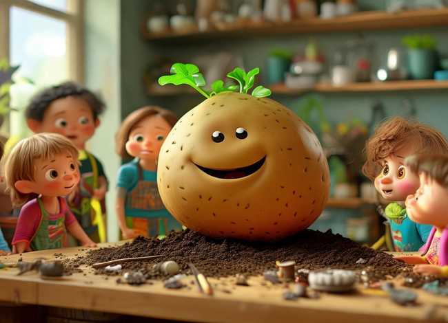 关于土豆的幼儿故事 - 关于土豆的幼儿故事简短