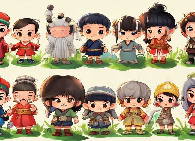 水浒传的人物图片儿童（水浒传的人物图片儿童版）