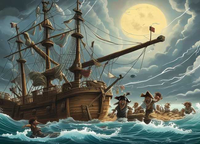 关于海盗的儿童故事简短（关于海盗的简短小故事）