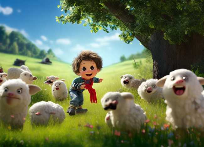 儿童早教故事视频狼来了（幼儿故事视频狼来了）