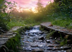 雨后故事图、雨后故事的图片