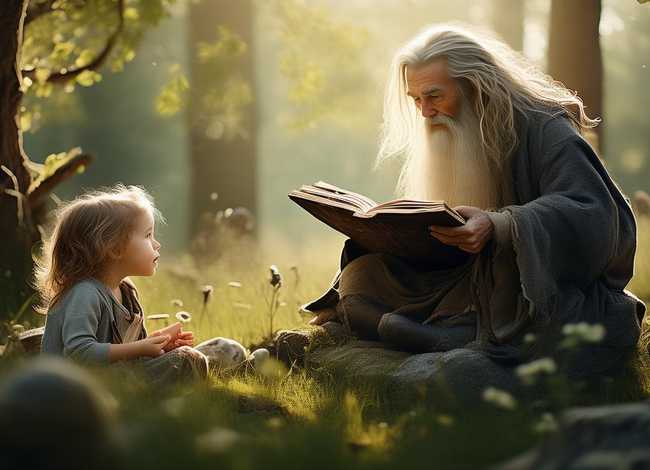 孩童时期听到的一个故事（小时候听到的故事）