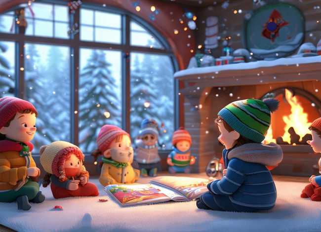 冬天来了小班故事、小班冬天来了主题课程故事