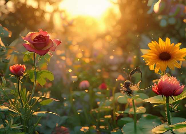 花园故事编写 - 花园故事编写图片大全