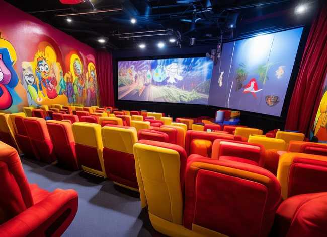 电影房标准儿童厅 - 电影院儿童厅什么样子