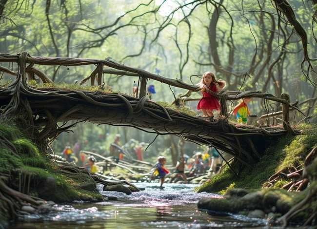 奇怪的桥儿童故事50字（奇怪的桥幼儿故事）