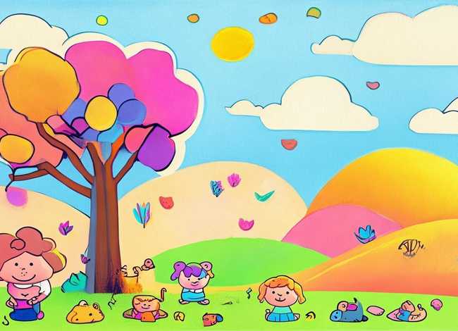 幼儿故事插画图片，幼儿故事插画图片简单