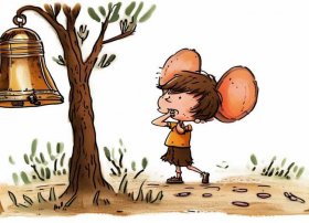 掩耳盗铃的故事简短幼儿版 - 掩耳盗铃的故事简短幼儿版图片