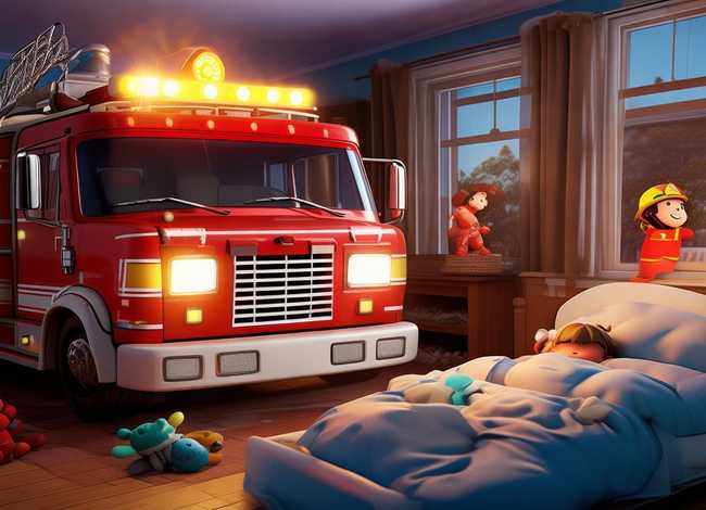 消防车的故事儿童睡前故事（消防车的睡前故事文字版）