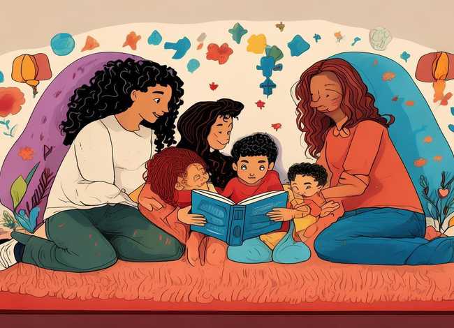 亲情小故事手抄报（亲情小故事手抄报图片）