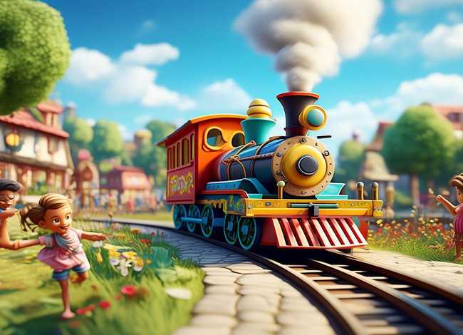 小火车绘本故事大全（小火车绘本故事大全图片）