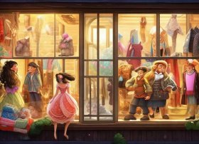 服装店绘本故事 - 服装店绘本故事图片