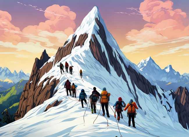 关于爬山的故事书（关于爬山的故事书籍）