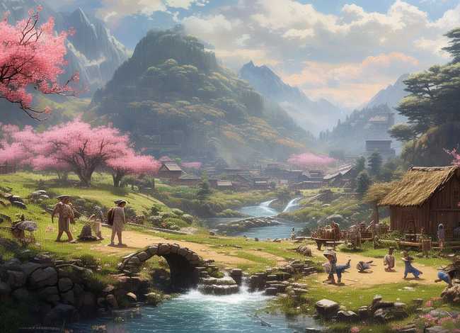 桃花源的故事500字左右、桃花源的故事500字左右怎么写