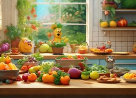 科学饮食故事、科学饮食绘本故事