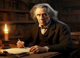 爱迪生坐凳子故事；爱迪生坐凳子故事图片