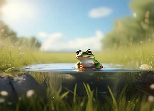 儿童经典成语故事井底之蛙（幼儿成语故事井底之蛙）