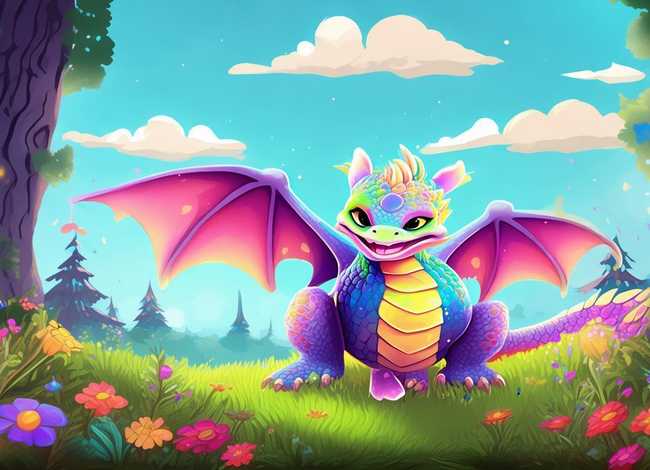 龙的故事儿童版动画片（龙的幼儿故事）