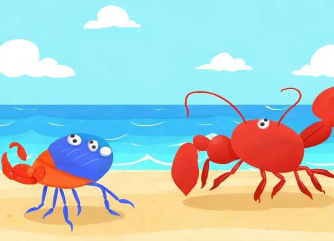 螃蟹和龙虾儿童故事、螃蟹和龙虾幼儿故事