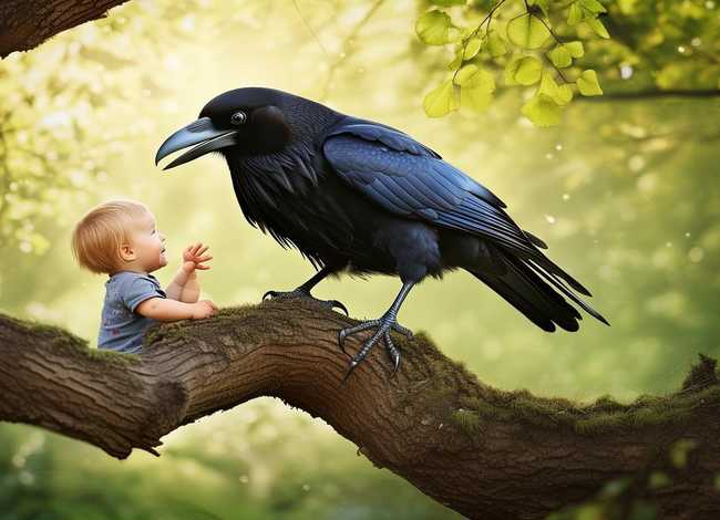 乌鸦反哺儿童寓言故事 乌鸦反哺的寓言故事