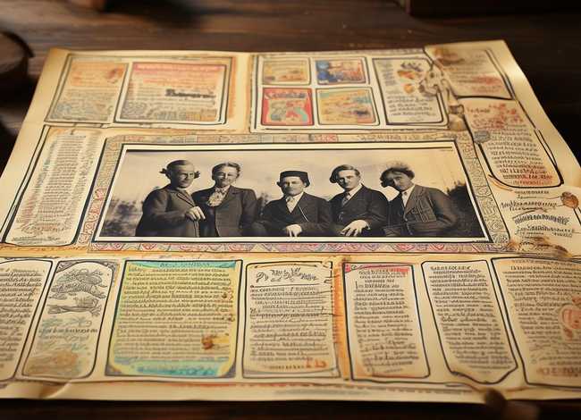 老照片的故事手抄报，老照片背后的故事手抄报