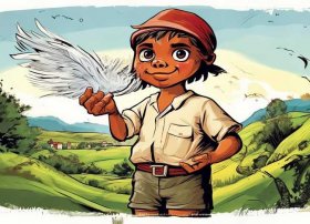 鸡毛信儿童故事拼音版，少儿讲鸡毛信的故事怎么讲