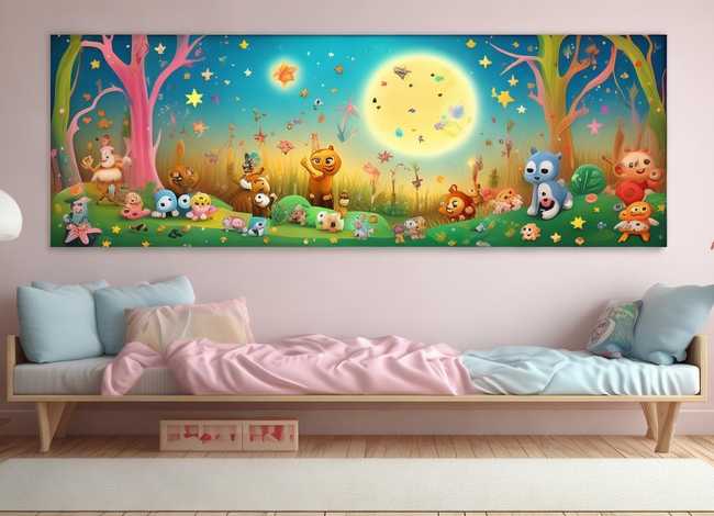 儿童睡前故事挂图；有声儿童挂图睡前故事款