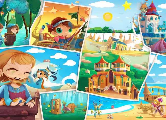 各种各样的儿童故事，各种各样的小故事