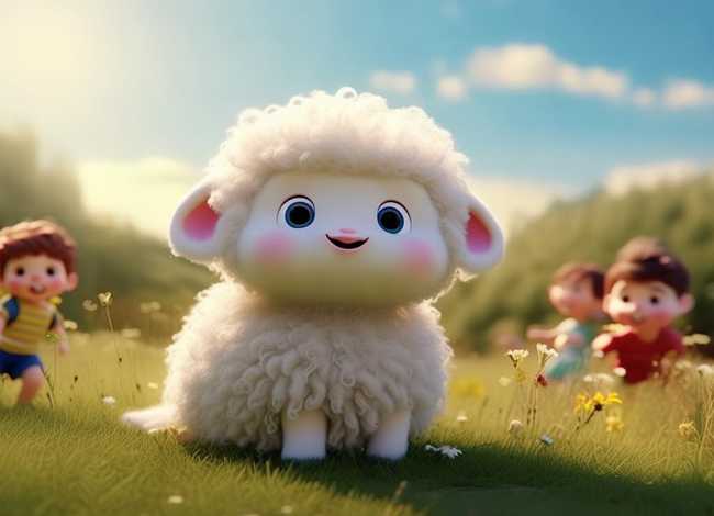 小绵羊儿童故事3-6岁完整版，小绵羊幼儿故事