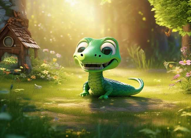 儿童故事小蛇；小蛇的故事文字版