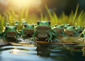 蝌蚪讲故事；小蝌蚪讲故事