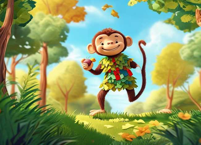 儿童故事小猴子下山、小猴子下山的幼儿故事视频