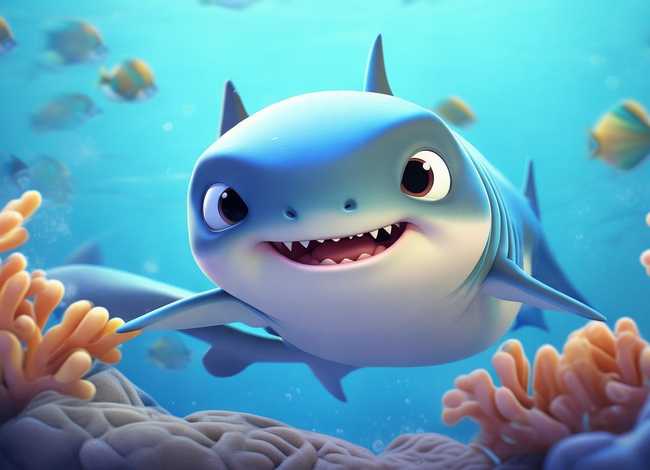 儿童故事大鲨鱼；大鲨鱼的幼儿故事