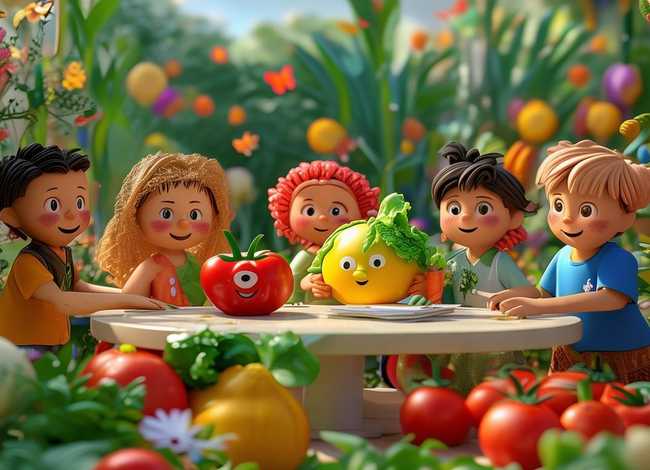 食物故事幼儿园（食物故事幼儿园蔬菜）