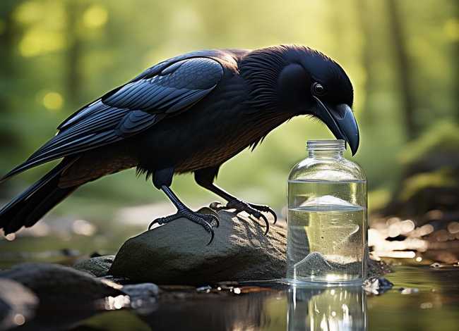 乌鸦喝水的故事视频、贝乐虎乌鸦喝水的故事视频