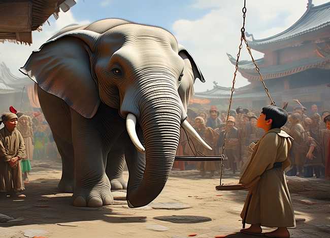 曹冲称象的故事完整版，曹冲称象的故事完整版文字