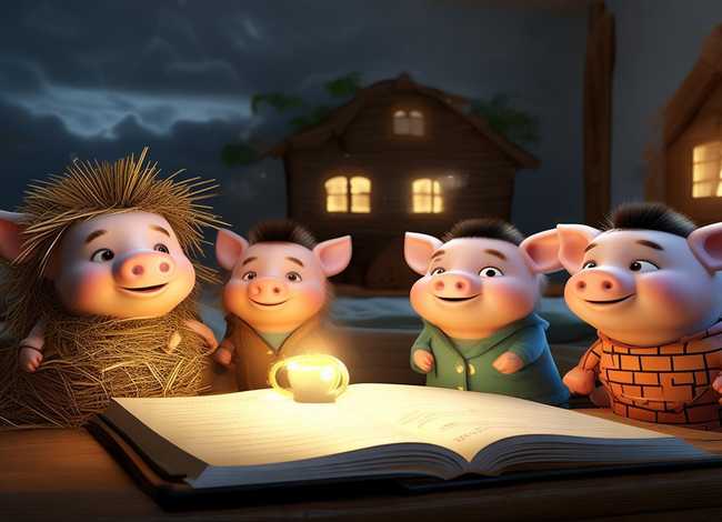 小朋友睡前故事三只小猪 - 小朋友睡前故事三只小猪在线听
