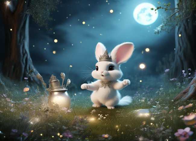 玉兔精故事儿童（玉兔精的故事情节）