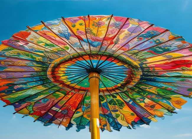 天堂防晒伞图片、天堂防晒伞图片大全