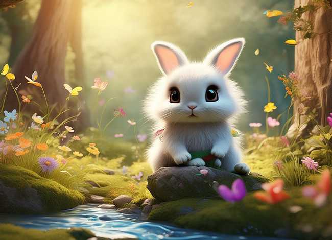 儿童故事小兔子的故事（幼儿小兔子的故事）