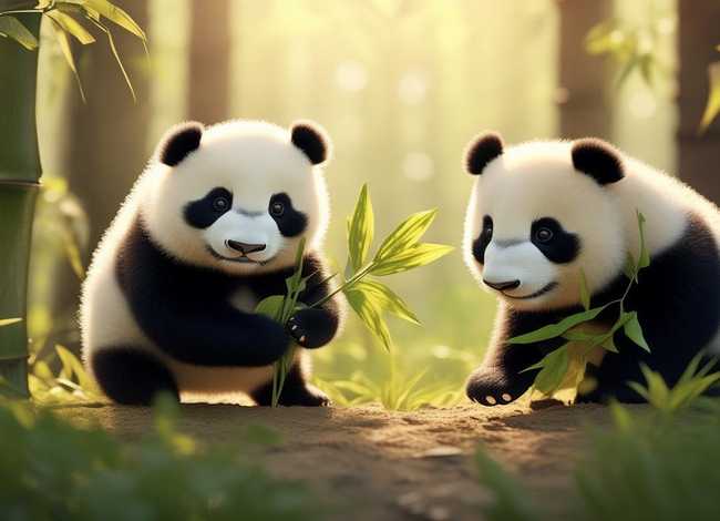 关于熊猫的故事儿童版（关于熊猫的故事简短幼儿）