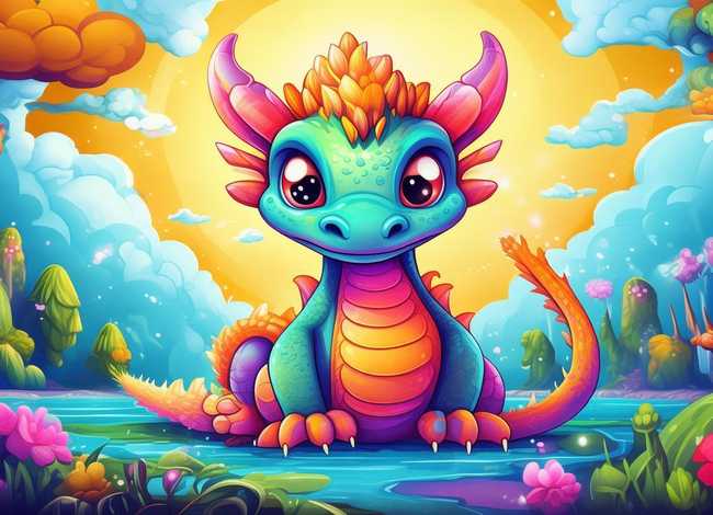 龙的故事儿童版完整版图册 龙的故事图片 龙的故事儿童版完整版图册 龙的故事图片