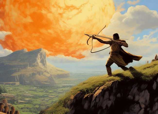 后羿射日儿童故事完整版、少儿故事后羿射日