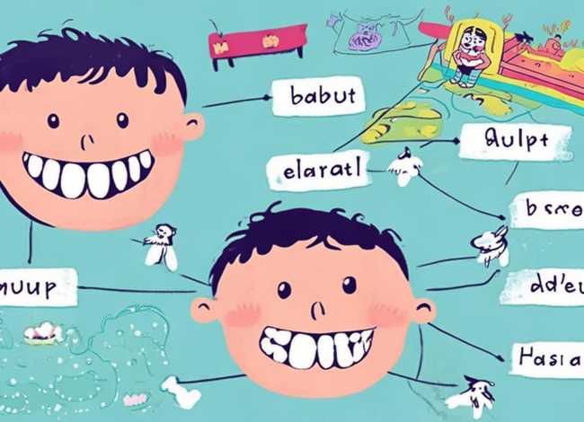 儿童掉牙顺序图、儿童掉牙顺序图怎么画