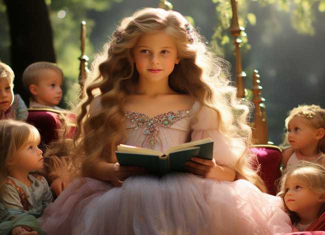 公主的儿童故事 - 公主的少儿故事