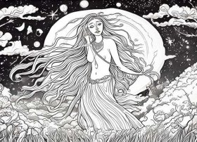 画神话故事，画神话故事简笔画