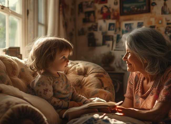 听妈妈讲童年故事400字（听妈妈讲小时候的故事作文300字）