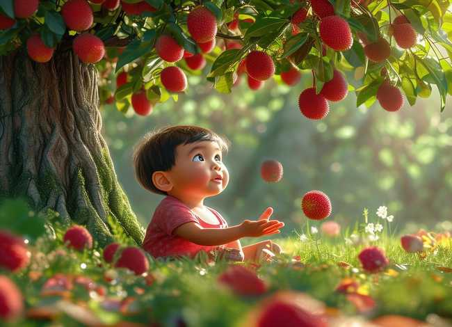 荔枝的绘本故事、关于荔枝的绘本故事 荔枝的绘本故事、关于荔枝的绘本故事
