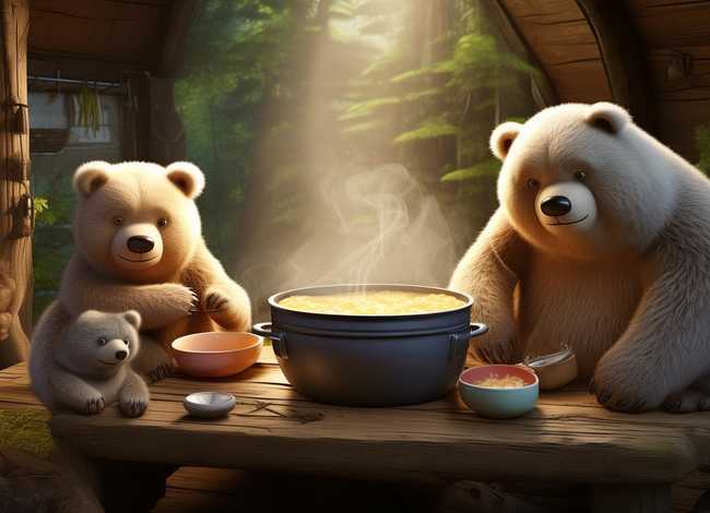 儿童动画片三只熊的故事，三只熊的动画片是什么